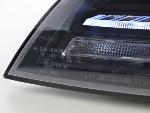 Paire de feux phares Daylight Led Audi TT 8J 06-10 Noir