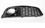 Paire de grille antibrouillard Audi A4 B8 08-11 noir