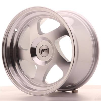 Jante JAPAN RACING JR15 16" x 9" Multi Perçage ET 20 Silver Machined Face