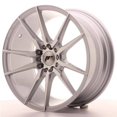 Jante JAPAN RACING JR21 18" x 8,5" 5x112 5x114,3 ET 40 Machined Face Silver