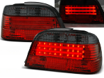 Paire de feux arriere BMW serie 7 E38 de 06/1994 a 07/2001 LED rouge fume