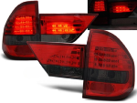 Paire de feux arriere BMW X3 E83 de 01/2004 a 2006 LED rouge fume