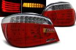 Paire de feux arriere BMW serie 5 E60 Berline 03-07 LED rouge blanc