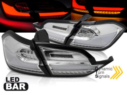 Paire de feux arriere Ford Fiesta MK8 17-21 FULL LED BAR Dyn Chrome