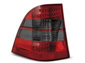 Paire de feux arriere Mercedes ML W163 98-05 LED rouge fume