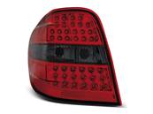 Paire de feux arriere Mercedes Classe M W164 05-08 LED rouge fume