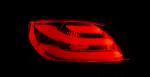 Paire de feux arriere Peugeot 206 de 1998 a 2006 LED BAR fume