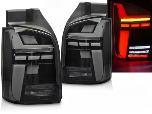 Paire de feux VW T5 03-15 FULL LED BAR Dyn Fume