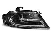 Paire de feux phares Audi A4 B8 de 2008 a 2011 Xenon Daylight DRL led noir