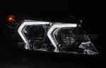 Paire de feux phares BMW serie 3 E90 / E91 de 2005 a 2008 LED Chrome