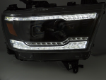 Paire de feux phares Dodge Ram de 2019 a 2022 FULL LED DYN Noir