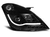 Paire de feux phares Suzuki Swift 10-13 Daylight led LTI noir