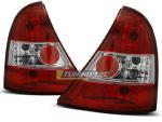 Paire de feux arriere Renault Clio 2 98-01 rouge blanc