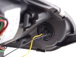 Paire de feux phares Daylight DRL Led VW Golf 5 de 03-08 Noir