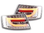 Paire de feux arrire Audi a6 4F Berline 2004-2008 Chrome Led