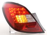 Paire feux arrière Opel Corsa D 5 portes 2006 a 2010 Rouge Led