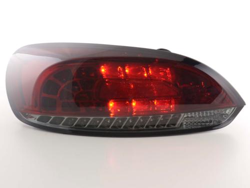 Paire de feux arrière VW Volkswagen Scirocco 3 2008 a 2014 Rouge Fume Led