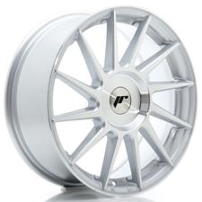 Jante JR Wheels JR22 17x7 ET20-40 - Trous sur mesure - Silver Machined Face