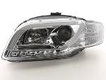 Paire de feux phares Daylight Led Audi A4 8E/B7 2004-2008 chrome