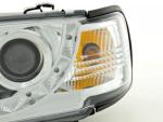 Paire de feux phares Daylight Led Audi 80 B4 1991-1994 Chrome