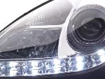 Paire de feux phares Daylight led DRL Mercedes SLK R171 04-11 Chrome