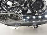 Paire de feux phares Daylight led DRL VW Bus T5 09-15 chrome