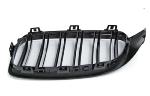 Grilles calandre BMW serie 4 F32, F33, F36 de 2013 a 2020 Look sport noir glossy