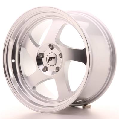 Jante JAPAN RACING JR15 17" x 9" Multi Perçage ET 25 Silver Machined Face