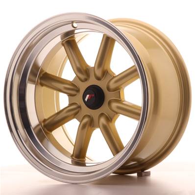 Jante JAPAN RACING JR19 16" x 9" Multi Perçage ET -220 Gold