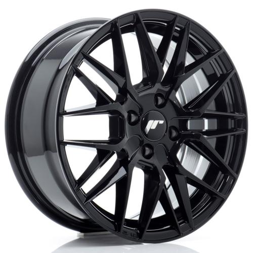 Jante JR Wheels JR28 16x7 ET25 - 4x108 - Noir brillant
