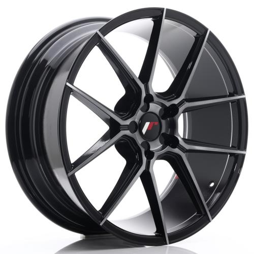 Jante JAPAN RACING JR30 20x8,5 ET20-42 5H BLANK Black Brushed Tinted Face