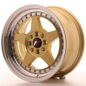 Jante JAPAN RACING JR6 16" x 8" 4x100 4x108 ET 25 Gold