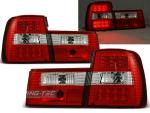 Paire de feux arriere BMW serie 5 E34 Berline 88-95 LED rouge blanc