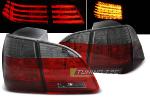 Paire de feux arriere BMW serie 5 E61 Break 04-07 LED rouge fume