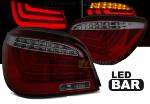 Paire feux arriere BMW serie 5 E60 Berline 03-07 LED BAR rouge fume