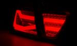 Paire feux arriere BMW serie 3 E90 de 2005 a 2008 LED BAR rouge blanc