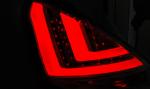 Paire de feux arriere Ford Fiesta MK7 08-12 LED BAR rouge fume