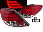 Paire de feux arriere Peugeot 207 05.06-06.09 LED BAR Rouge Blanc