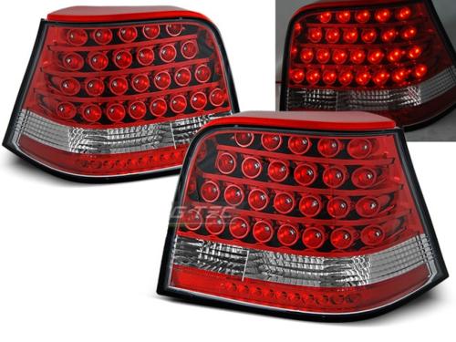 Paire de feux arriere VW Golf 4 97-03 rouge led