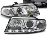 Paire de feux phares Audi A4 99-00 Daylight led chrome