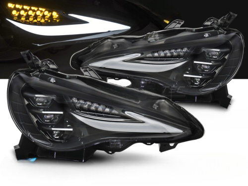 Paire de feux phares Toyota GT86 de 2012 a 2021 Daylight FULL LED DRL DYN