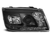 Paire de feux phares VW Bora 98-05 Daylight led noir