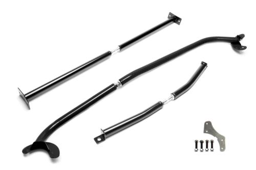 Kit barre anti-rapprochement en Alu Noir Audi A3 de 1996 a 2003