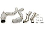 Downpipe Echappement Inox Mercedes GLE C167 de 2019 a 2023-avec cata