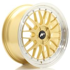 Jante JR Wheels JR23 18x8,5 ET20-48- 5 Trous sur mesure- Gold w/ Machined Lip