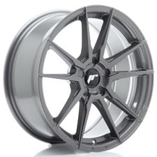 Jante JR Wheels JR21 18x8,5 ET20-45- 5 Trous sur mesure - Hyper Gray