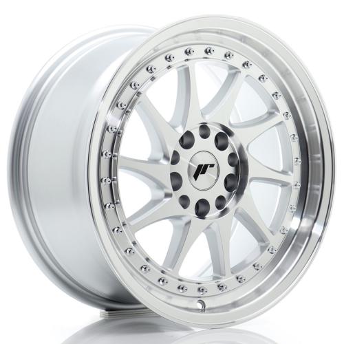 Jante JR Wheels JR26 17x8 ET35 - 4x100/4x114.3 - Silver machined