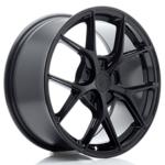 Jante JR Wheels SL01 17x8 ET20-45 - 5 trous sur mesures - Noir brillant