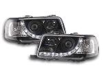 Paire de feux phares Daylight Led Audi 80 B4/8C 91-94 Noir