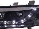 Paire de feux phares Daylight Led Opel Vectra B de 99-02 Noir